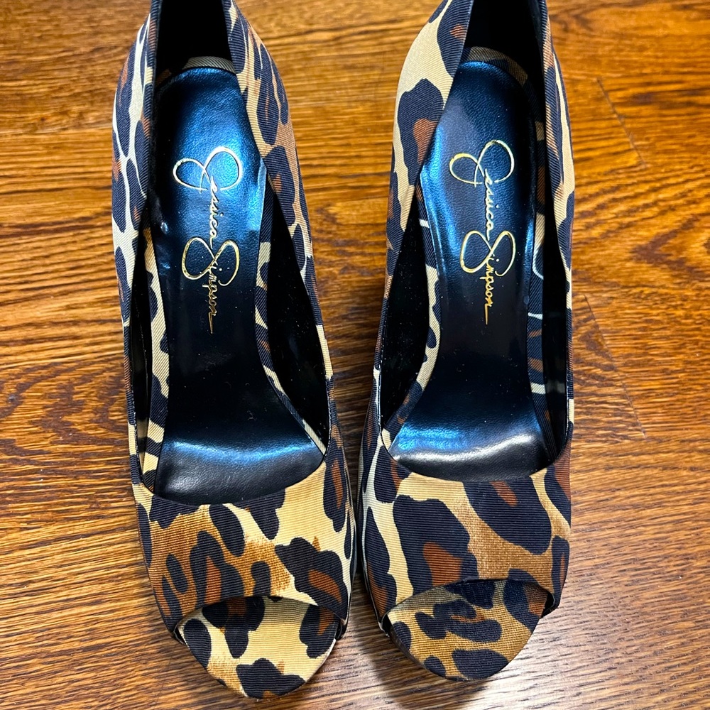 Leopard Heels